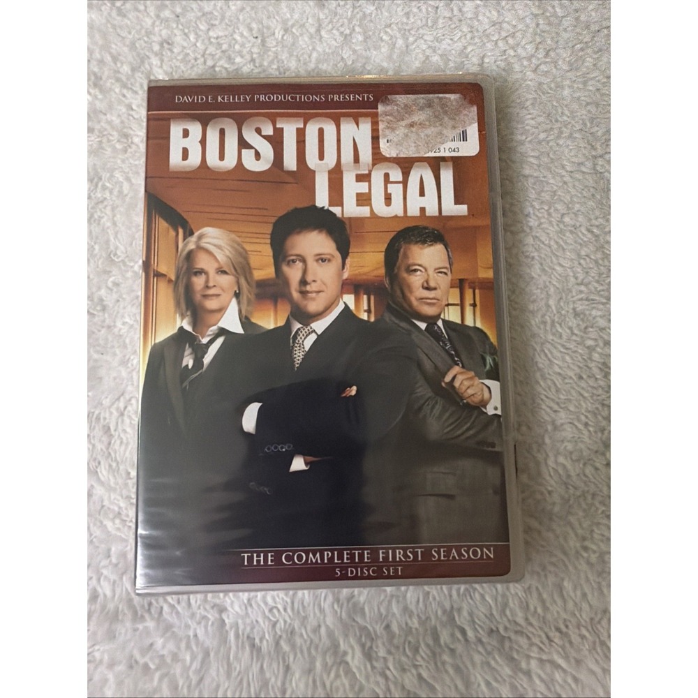 Boston Legal The Complete First Season Dvd James Spader NIP New Shatner 2004